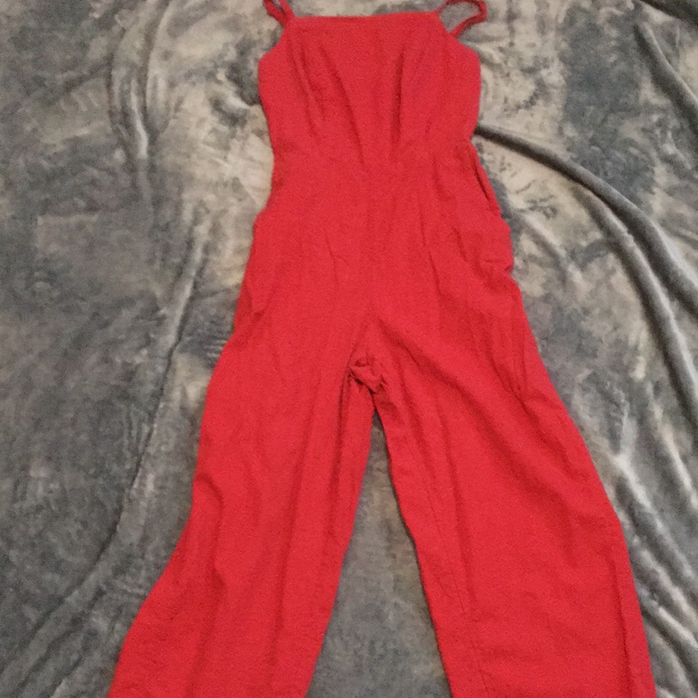 Coral jumpsuit